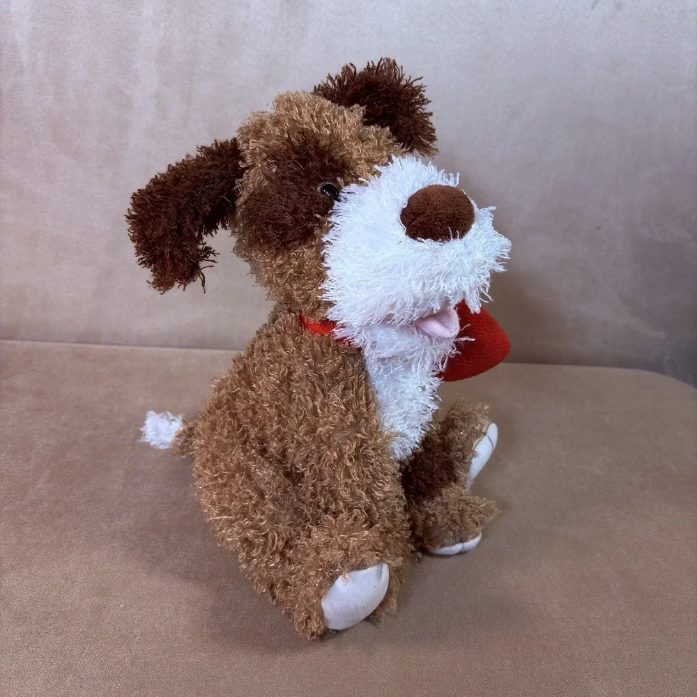Hallmark Battery Operated Animated Plush Dog w/ Sound Press Here Paw (85)